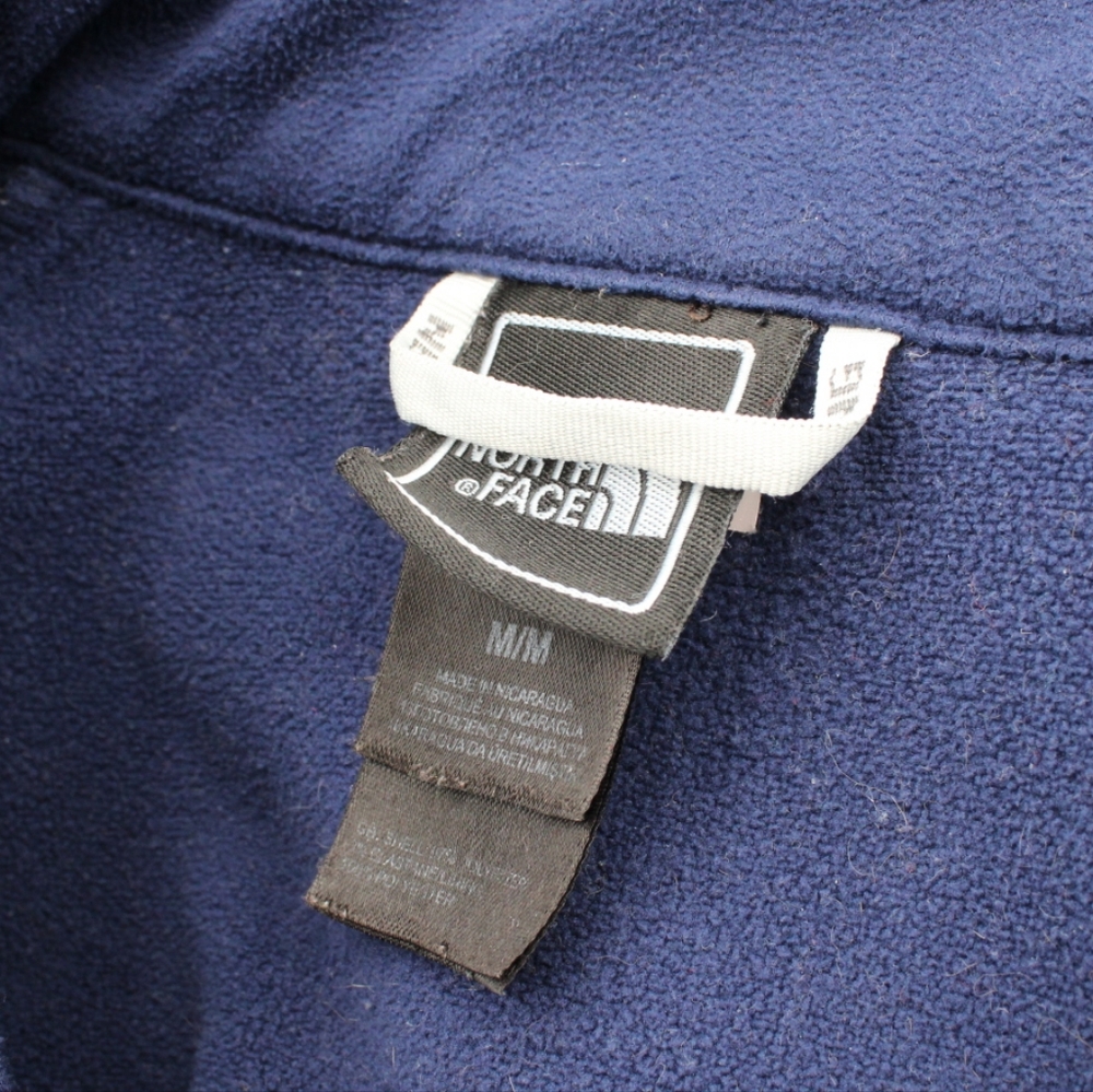 Women’s Medium Navy North Face Fleece Jacket - Picture 8 of 8